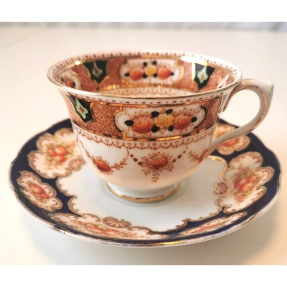 Tea Cup and Saucer Royal Albert Crown China England Numbered Vintage - Picture 1 of 11